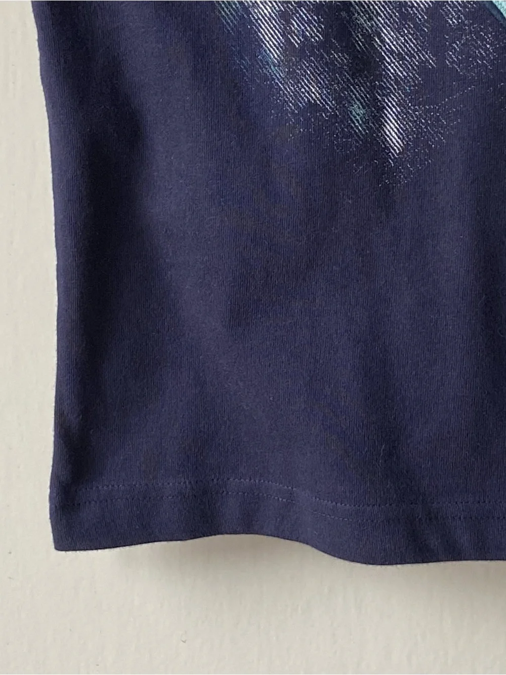 Kayak Shirt Size 5 Gymboree Navy Blue NWOT Boat River Ocean Beach Sporty Cotton